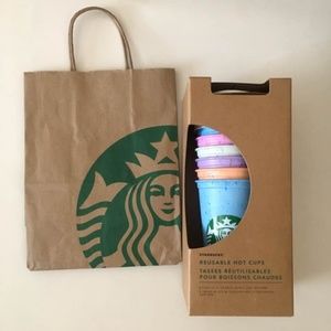 Starbucks Marble Hot Cups 16oz Summer 2019